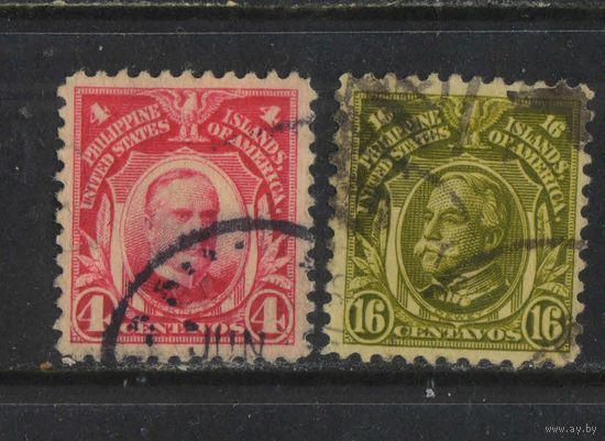 США Колонии Филиппины 1917-31 Известные деятели Уильям МакКинли Джордж Дьюи Стандарт #276,282