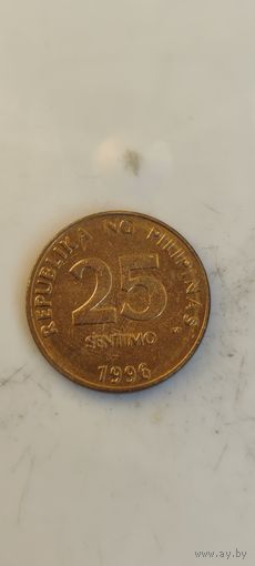 Филиппины 25 сентимо 1996