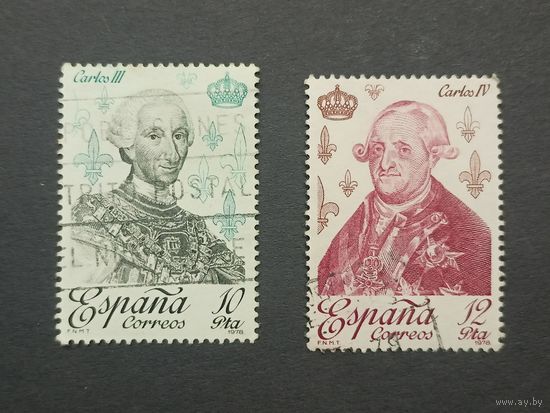 Испания 1978. Испанские короли