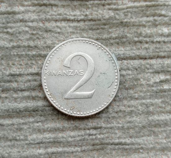Werty71 Ангола 2 кванзы 1977 1975