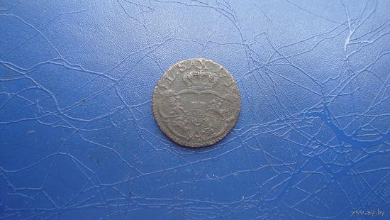 1 грош 1755                                                                                                                    (3641)
