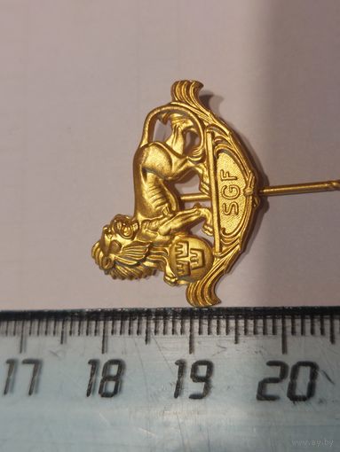 Значок гимнастика Швеция