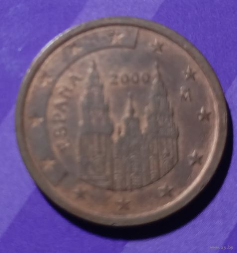 5 евроцентов 2000 г Испания