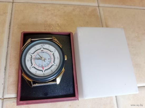 Часы Луч с будильником, Новые СССР с хранения