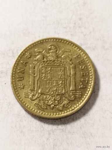 Испания 1 песета 1966(75)