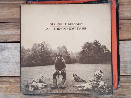 George Harrison - All things must pass - Apple Records, USA - 3 пл-ки