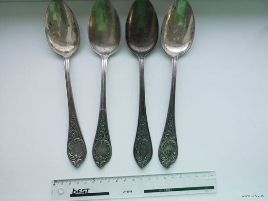 Столовые ложки из серебра 875 пробы 6''ЗiД'' г.Киев