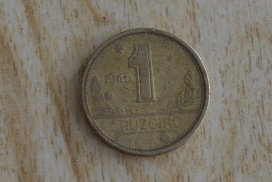 Бразилия 1 крузейро 1945