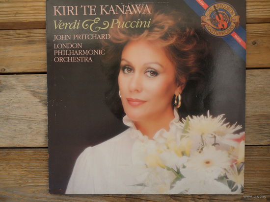 Kiri Te Kanawa / John Pritchard and London Philharmonic Orchestra - Verdi & Puccini - CBS, Holland