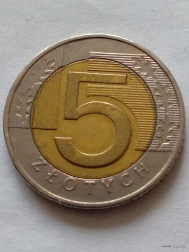 Польша 5 злотых 2009 г.