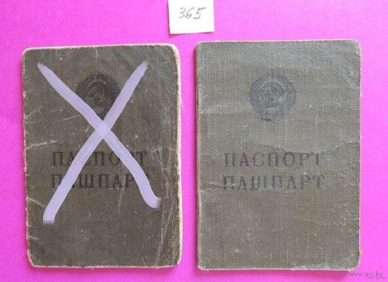 Паспорт СССР старого образца