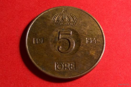 5 эре 1959. Швеция.
