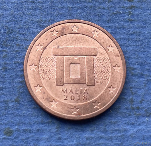 Мальта 2 евроцента 2018