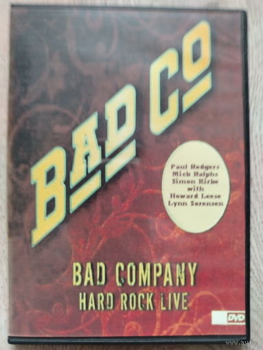 BAD COMPANY - Hard Rock Live  2010  DVD