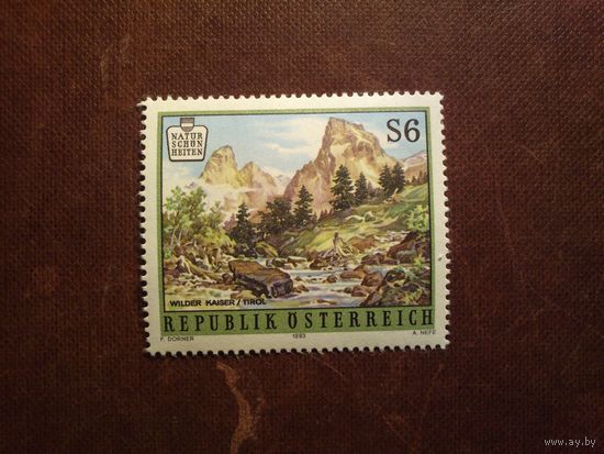 Австрия 1993 г.Живописные красоты Австрии.Кайзеровские горы./7а/