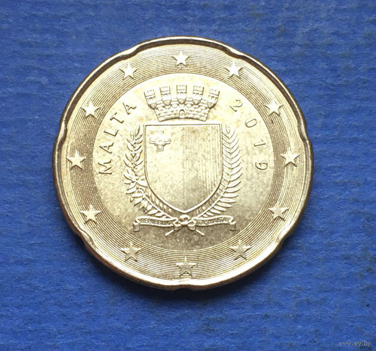 Мальта 20 евроцентов 2019