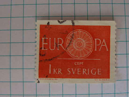 Европа Септ. 1960. Швеция