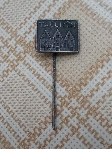 Значок. TALLINN.  Таллин. Эстония. Советская Прибалтика.