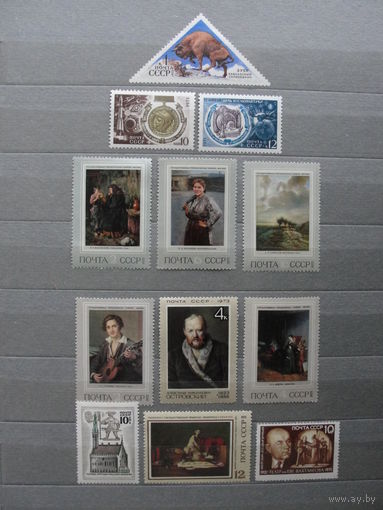 Продажа коллекции с 1 рубля! Чистые почтовые марки СССР в коллекционном**состоянии.