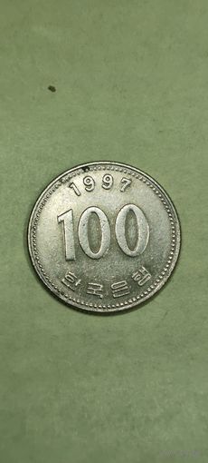 Корея 100 вон 1997