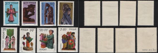 Польша (Mi)PL1971-PL1978 (Народное искусство) 1969 год вся серия 8 штук s015(a1-06 ТОРГ/ВАША ЦЕНА поштучно по запросу
