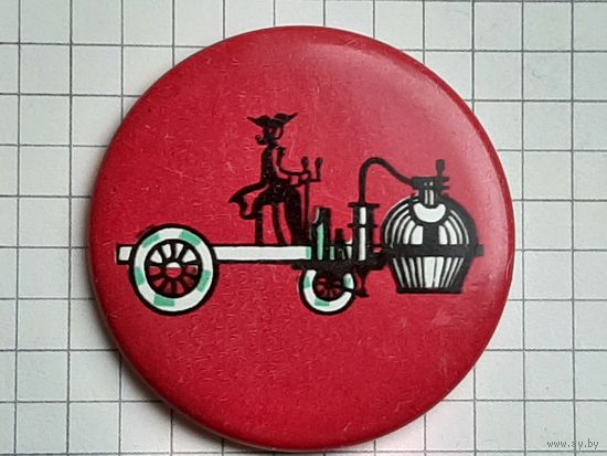 Значок Ретро-Транспорт Made in USSR, NORMA.