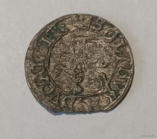 Солiд и Ян! 1652 Ян Казимир, Вильно. 5 2 на аверсе! Редкий!!!