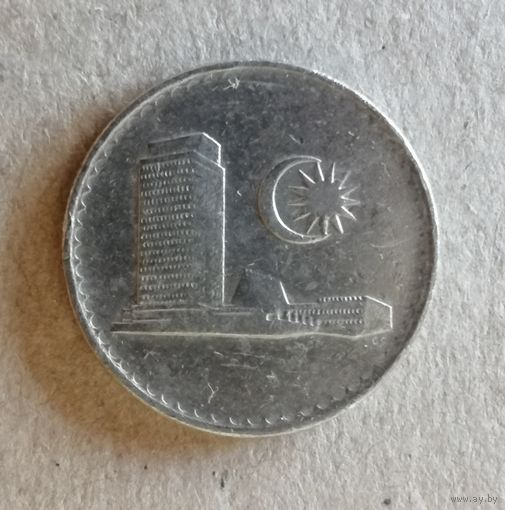 Малайзия 10 сенов, 1980 г., Без отметки монетного двора, KM# 3  ю