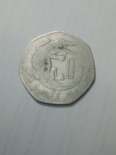 Гамбия 1 даласи 1987 года .