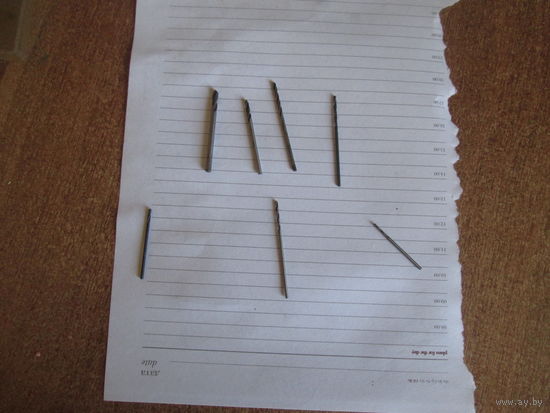 Свёрла  малые.От 2мм и меньше.