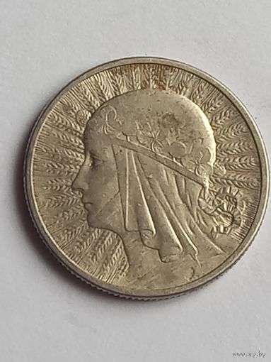 2 злотых 1934 г., Ядвига , с 1 рубля, без мц
