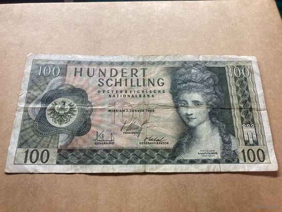 Австрия 100 1969