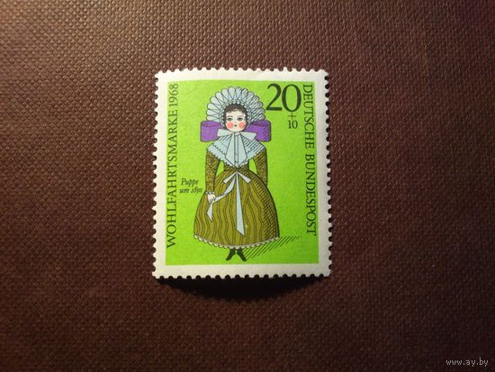 Германия  1968 г.Кукла 1850 г. /25а/