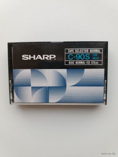 Кассета Sharp C-90S с 1 рубля.