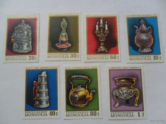 Монголия, музейные экспонаты