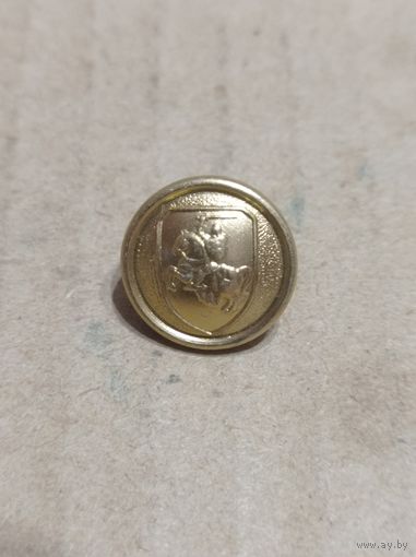 Пуговица РБ 92 год ( жёлтая)