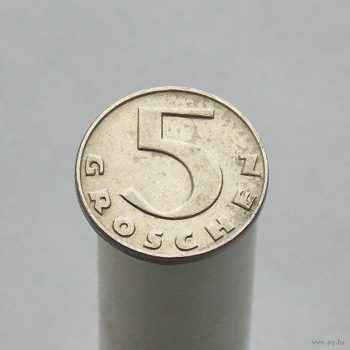 Австрия 5 грошенов 1931г