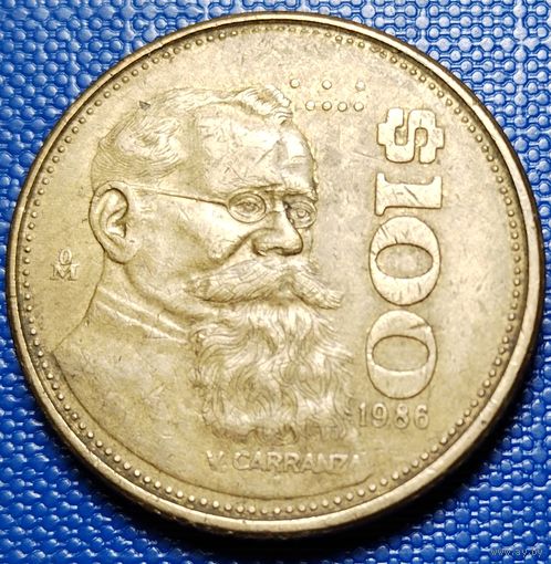 Мексика 100 песо 1986 г.
