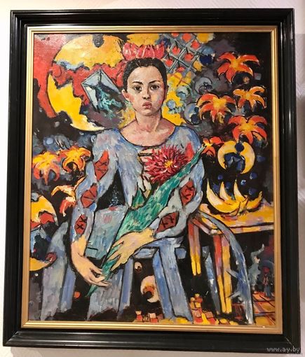 Кищенко А.М. "Рита", 1995г;95/80см;х/м