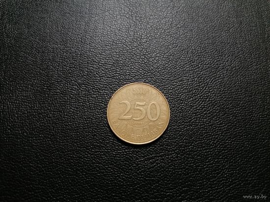 Ливан 250 ливров 2000