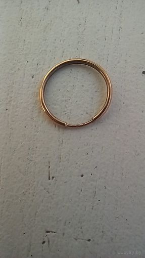 Серёжка золотая. 585 проба