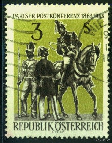 Австрия - 1963 [Mi. 1129] Гашеная (AT11)