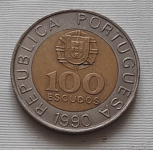 100 эскудо 1990 г. Португалия