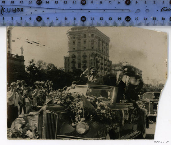 Фото  БРОЗ ТИТО лидер ЮГОСЛАВИИ 1956г