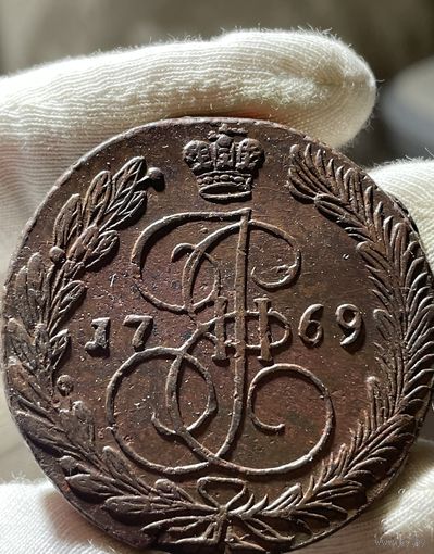 5 копеек 1769 ЕМ без МЦ.Кладовая.Состояние!!
