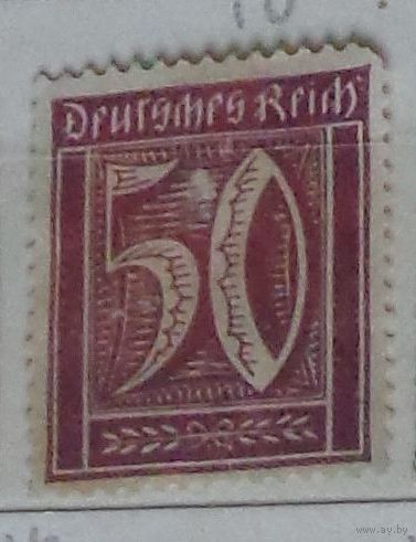 Номинал. Германский Рейх. Дата выпуска:1921-08