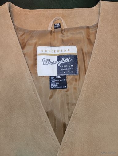 Жилет кожаный Wrangler xxl