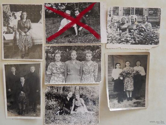 Фото "Девушки-красавицы из 1950-х гг."