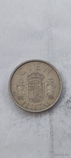 Испания 100 песет 1986