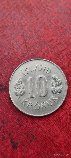 Исландия 10 крон 1978